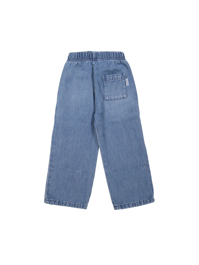 Jeans straight stone bleach 12m