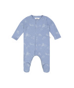 pyjama little soap all over blauw 00m