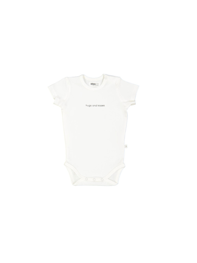Body KM hugs and kisses ecru 01m-03m