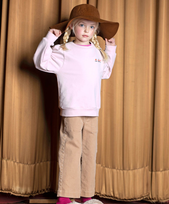 jeans straight camel