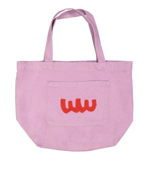 totebag jeans mauve 