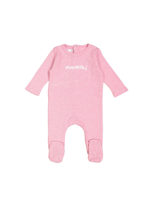 pyjama rib milk! roze 00m