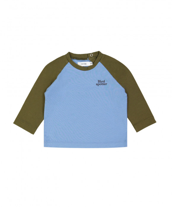 T-shirt raglan blauw