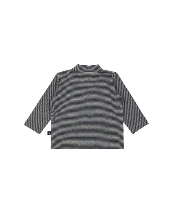 souspull mini streep grijs