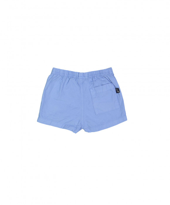 short mini blauw