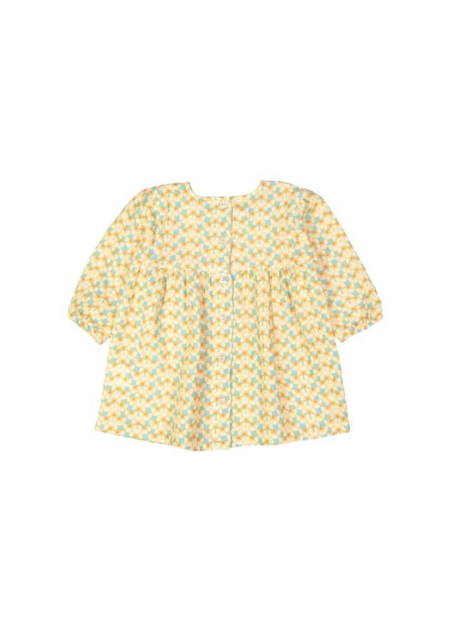 jurk mini fans beige 03m