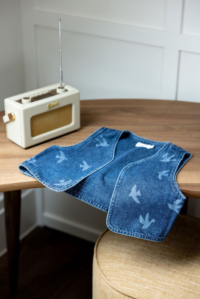 Gilet jeans seagull 02j
