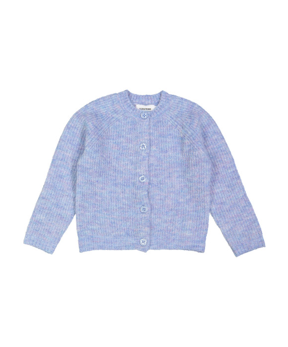 gilet chiné lichtblauw