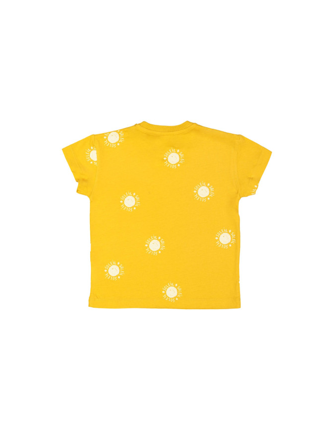 T-shirt soleil oker 12m