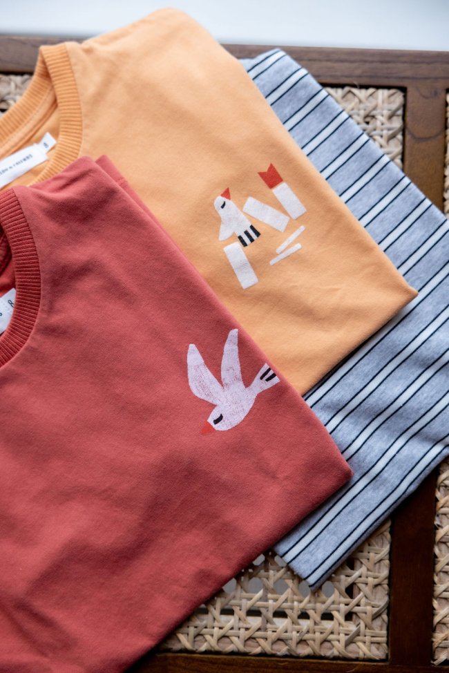 T-shirt kubb oranje 12m