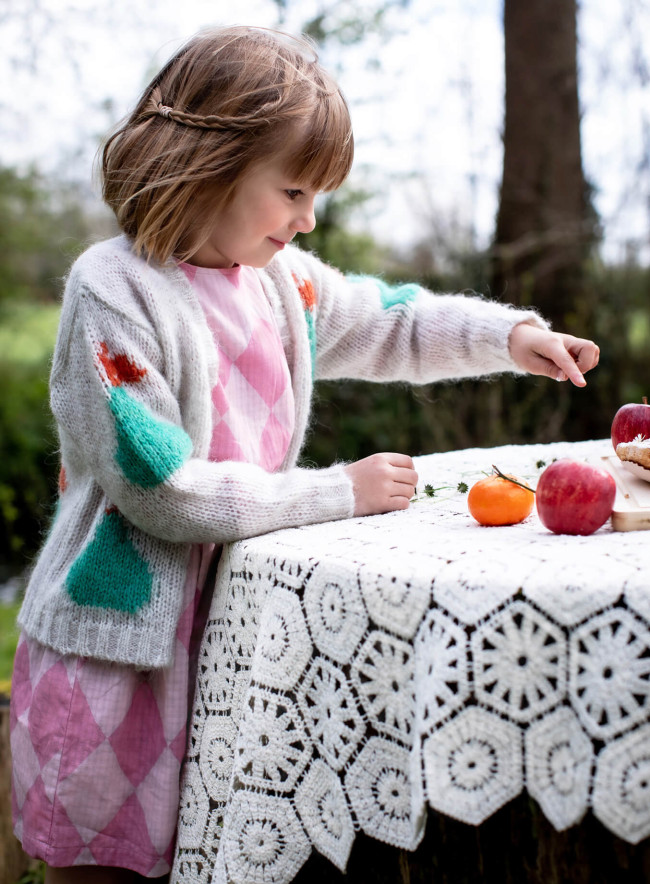 gilet pears ecru 02j