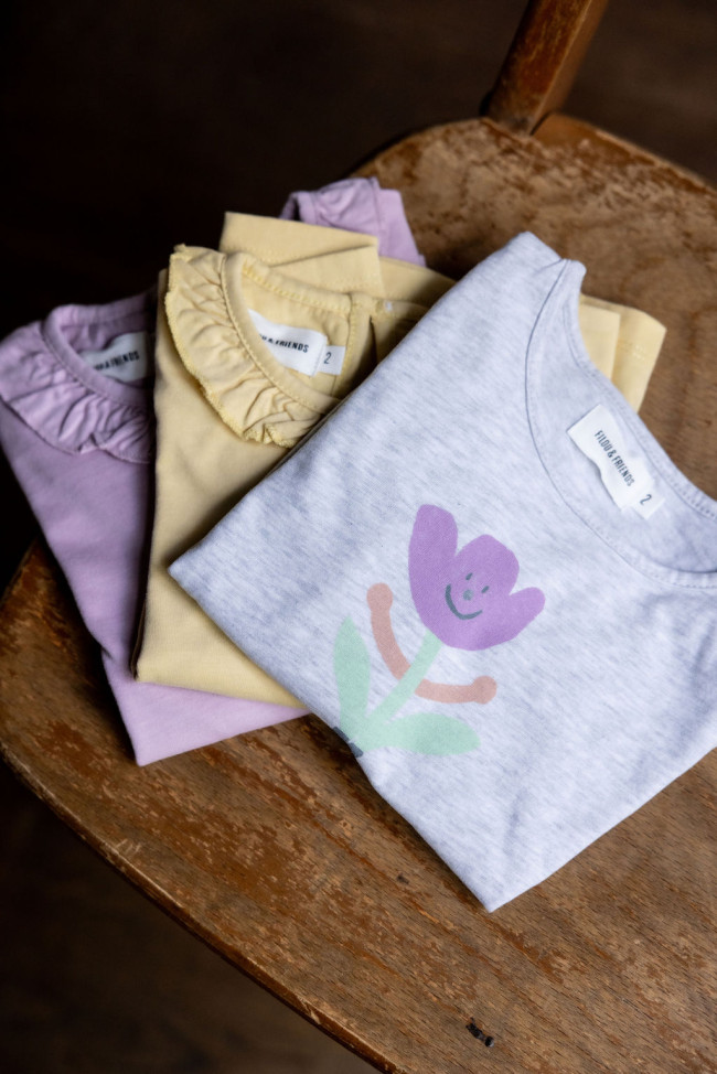 T-shirt frul geel 12m