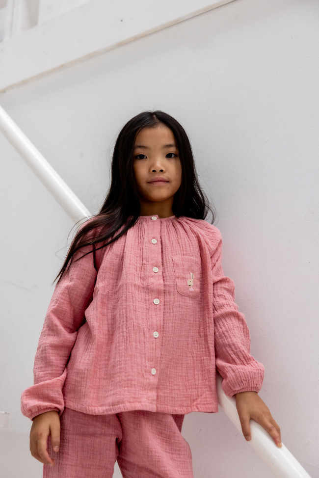 Pyjama haas rood 10j