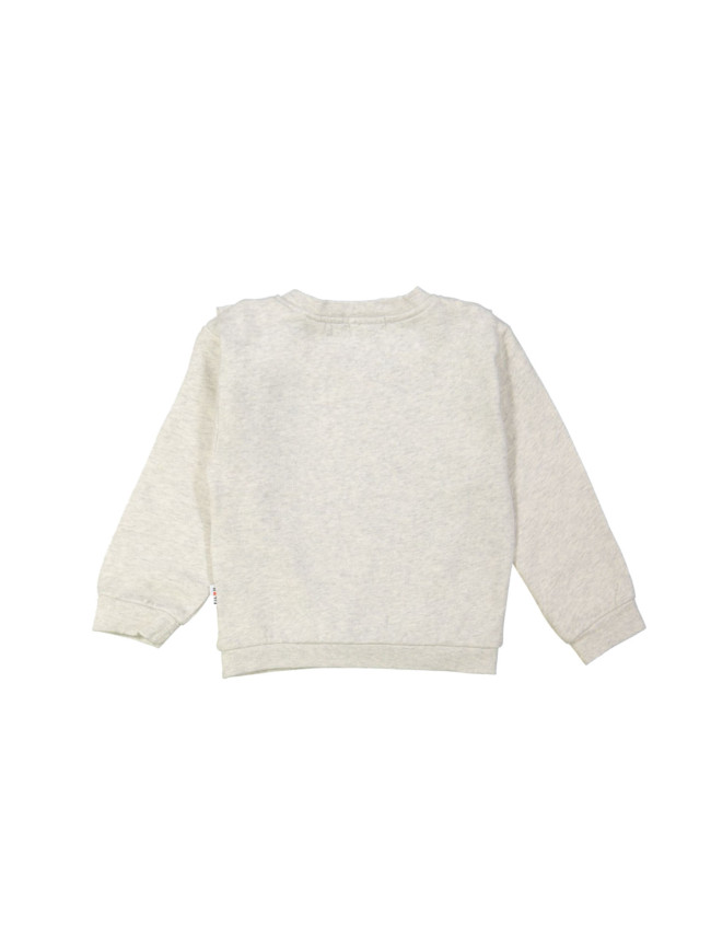 Sweater frul lichtgrijs 12m-18m