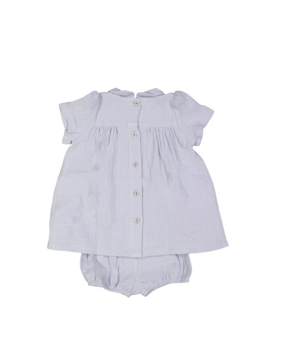 Jurk & Bloomer tetra grijsblauw