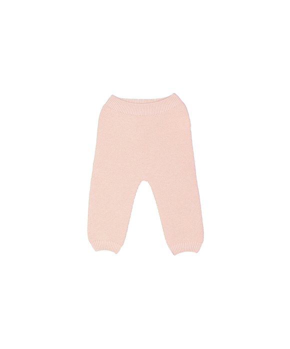 Broek oudroze merino wol