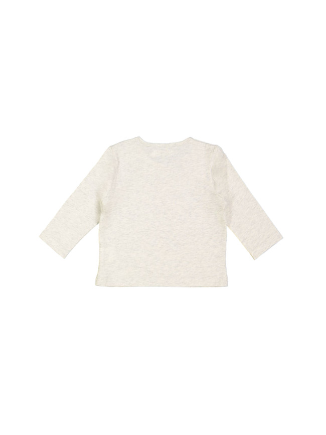 T-shirt mini home chiné lichtgrijs 03m