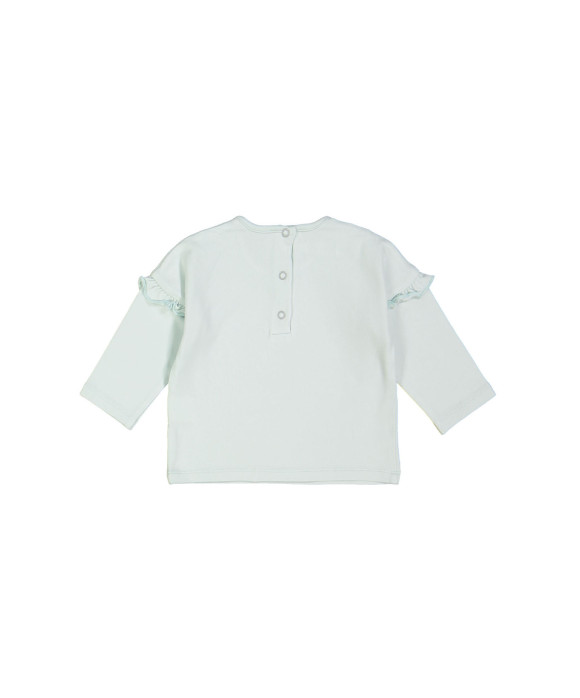 t-shirt mini frul lichtgroen