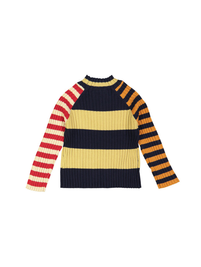 pull stripes geel 02j