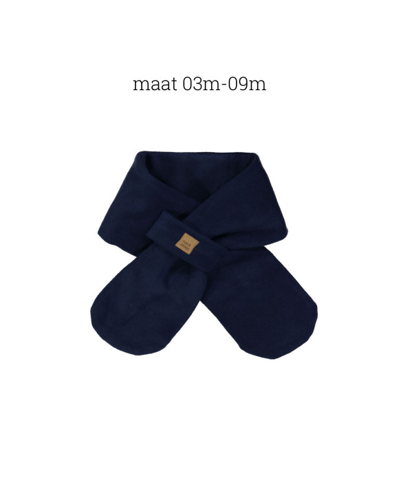 sjaal polar donker blauw