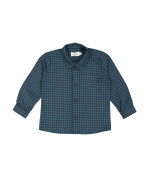 hemd ruit donkerblauw 07j