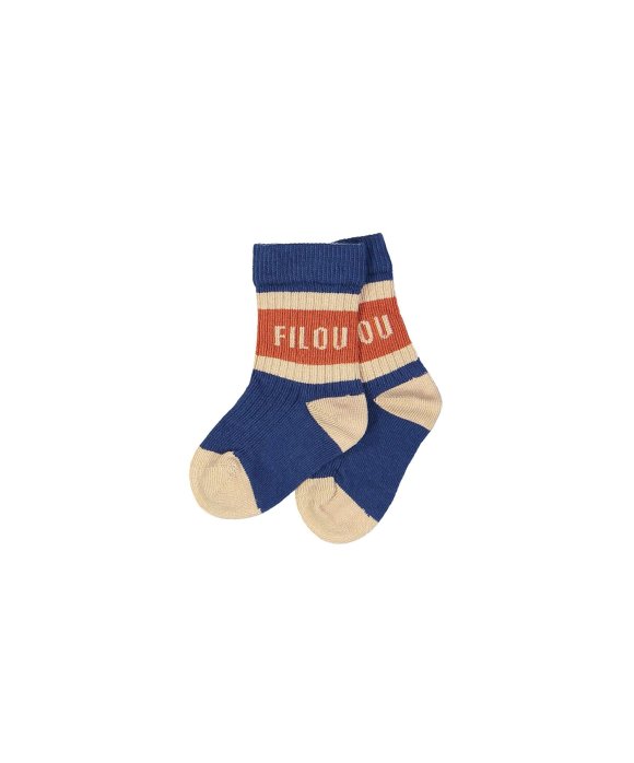 kous FILOU blauw
