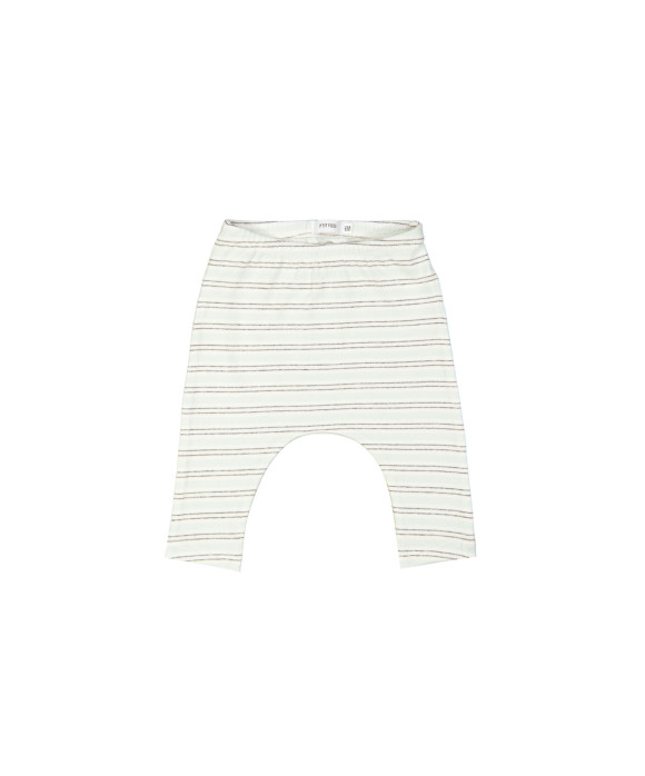 broek mini streep aqua