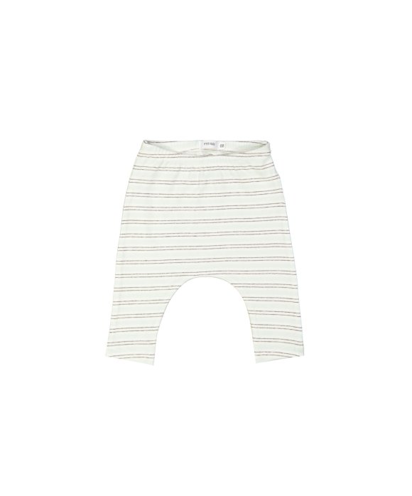 broek mini streep aqua