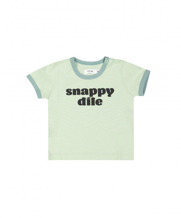 T-shirt snappydile muntgroen
