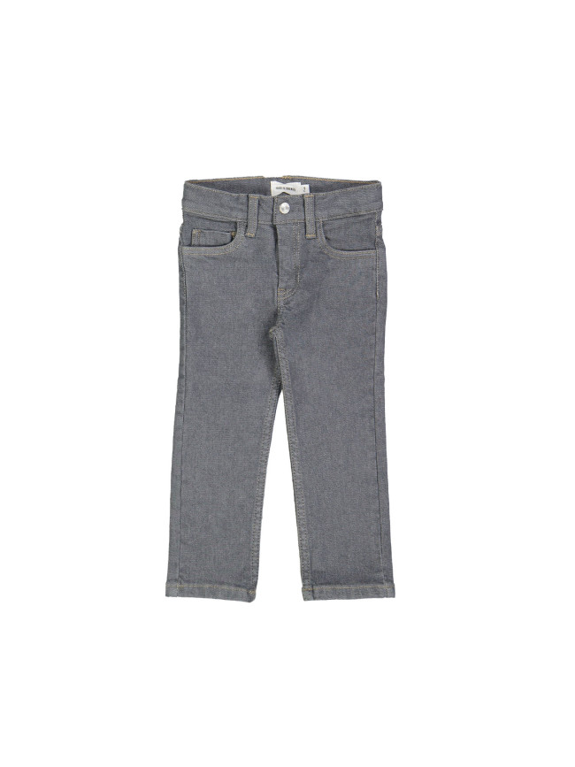 Jeans regular rits lichtgrijs 02j
