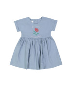 jurk la rosa grijsblauw 08j