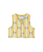 Gilet bow geel 10j