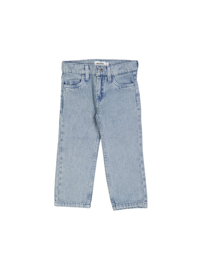 jeans regular rits snow bleach 02j