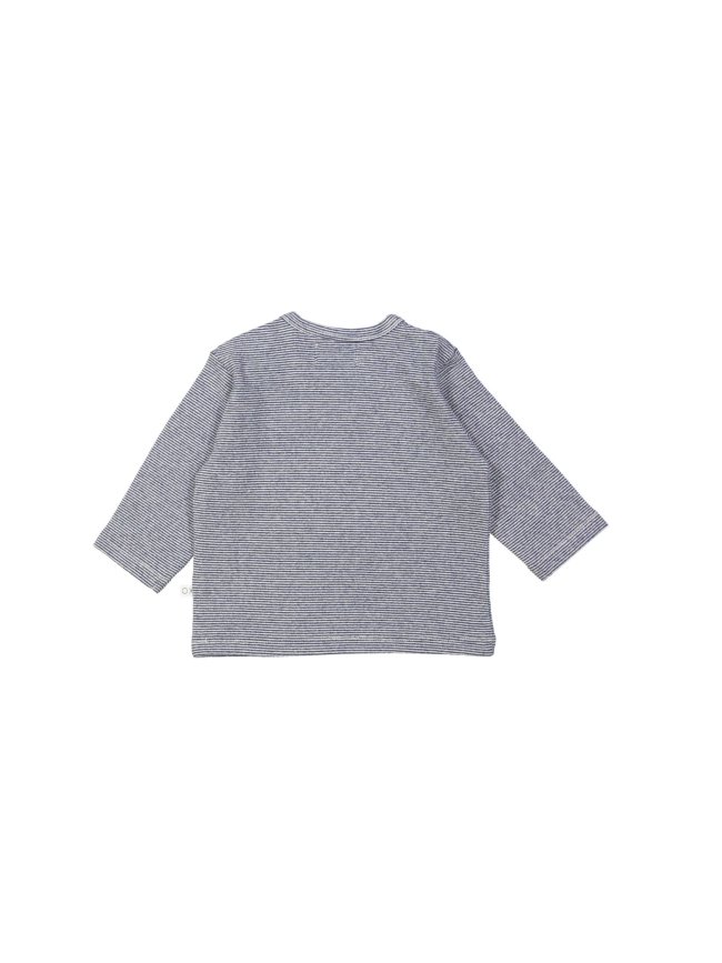 T-shirt fijne streep blauw 00m