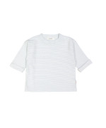 Sweater streep blauw 06j