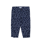 broek 7/8 ruffle cherry blauw 03j