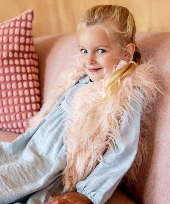 Bodywarmer lichtroze 