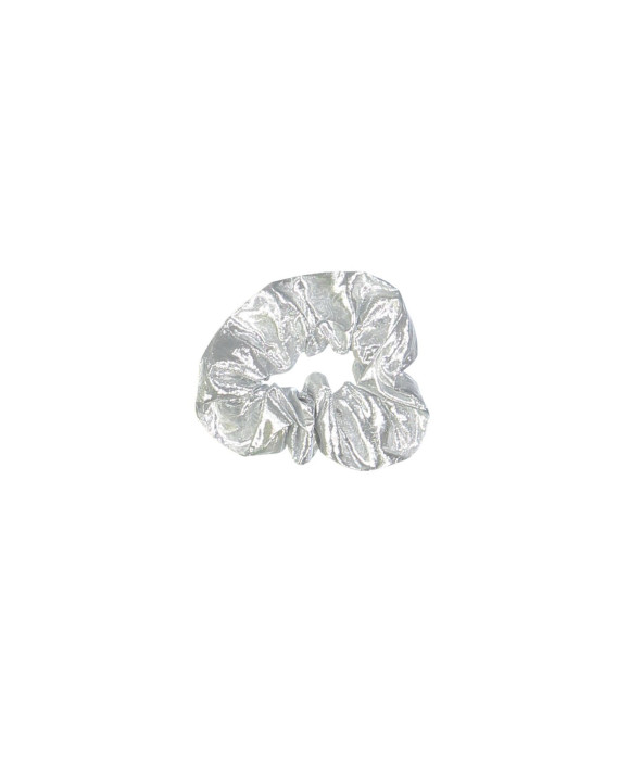 scrunchie zilver