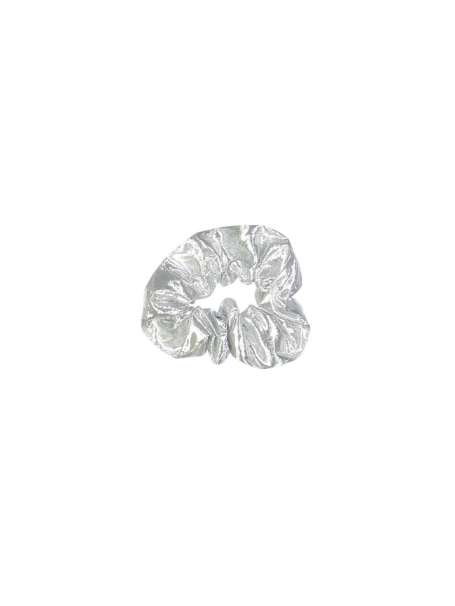 scrunchie zilver