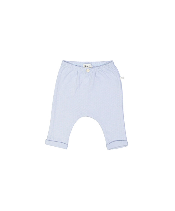Broek ajour lichtblauw