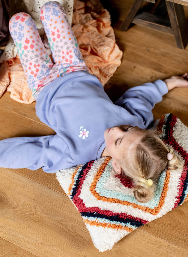 legging rib fummer forest roze 03j