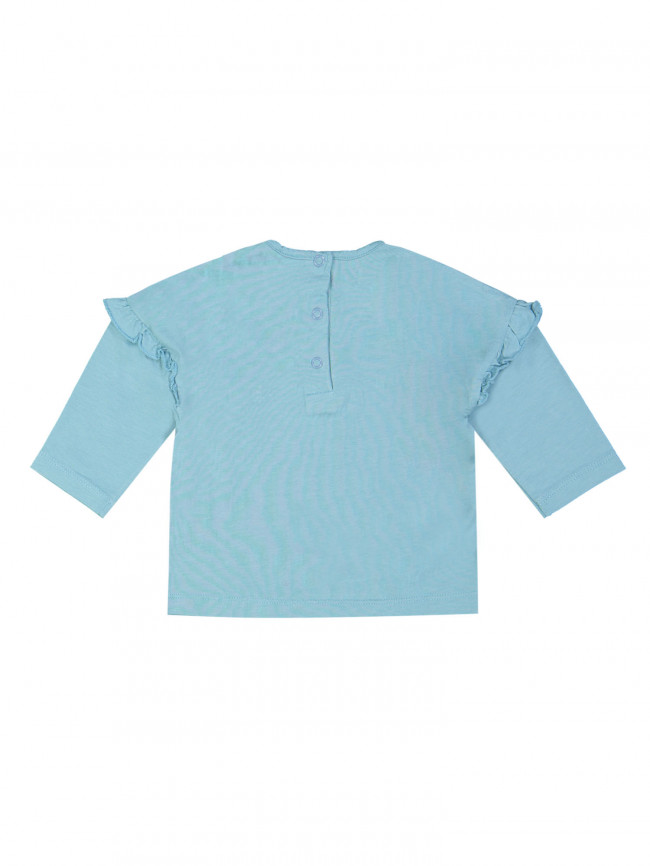 t-shirt mini golden sun blauw 03m