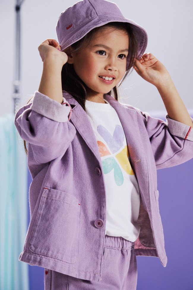 blazer jeans mauve 02j-03j