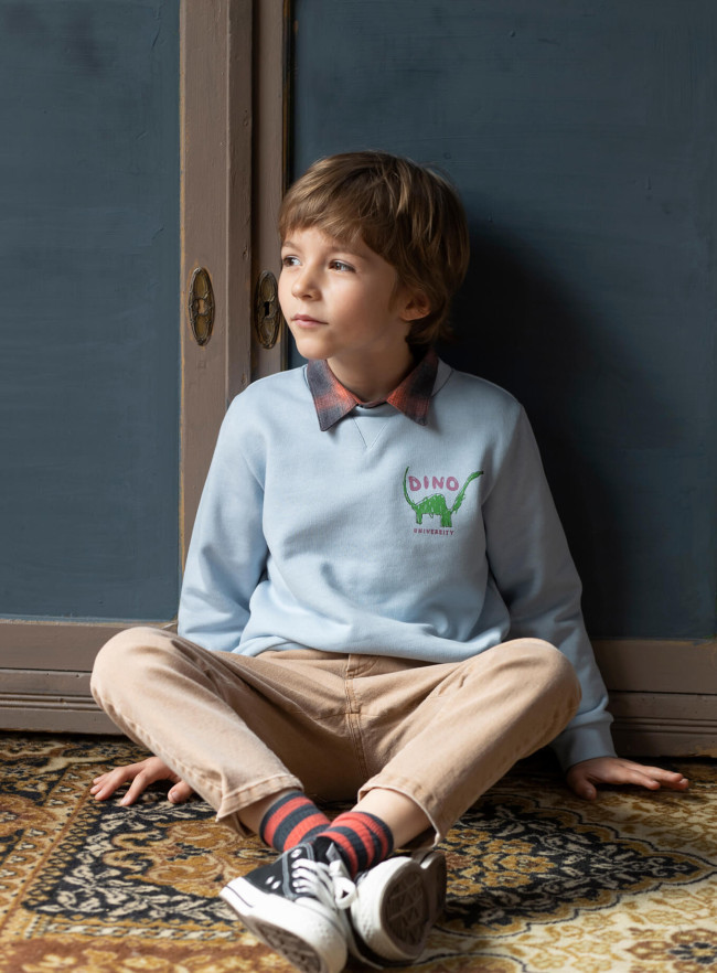 hemd degradé ruit rood 02j