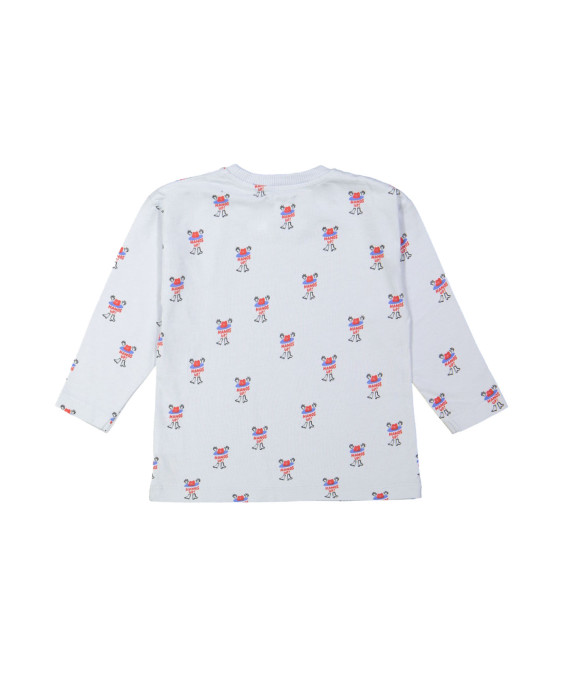 T-shirt cowboy lichtblauw 