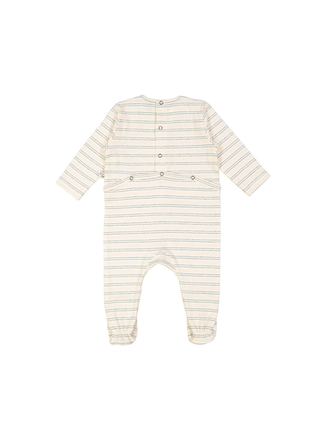 pyjama streep lichtroze 00m