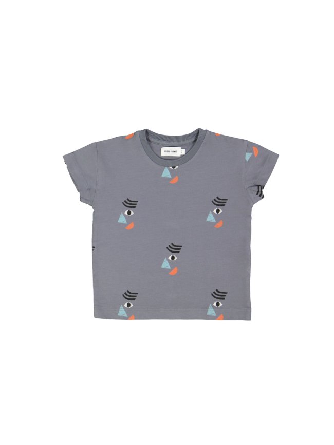 T-shirt boy grijs 12m