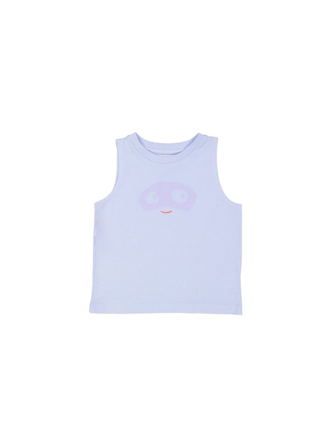 Tanktop mask lichtblauw 12m