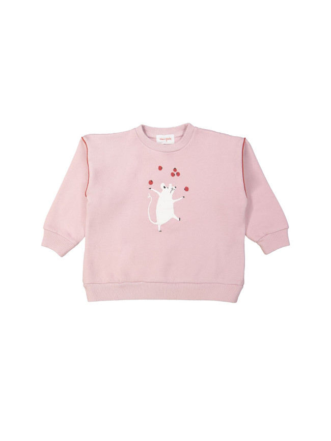 Sweater mouse lila 12m-18m