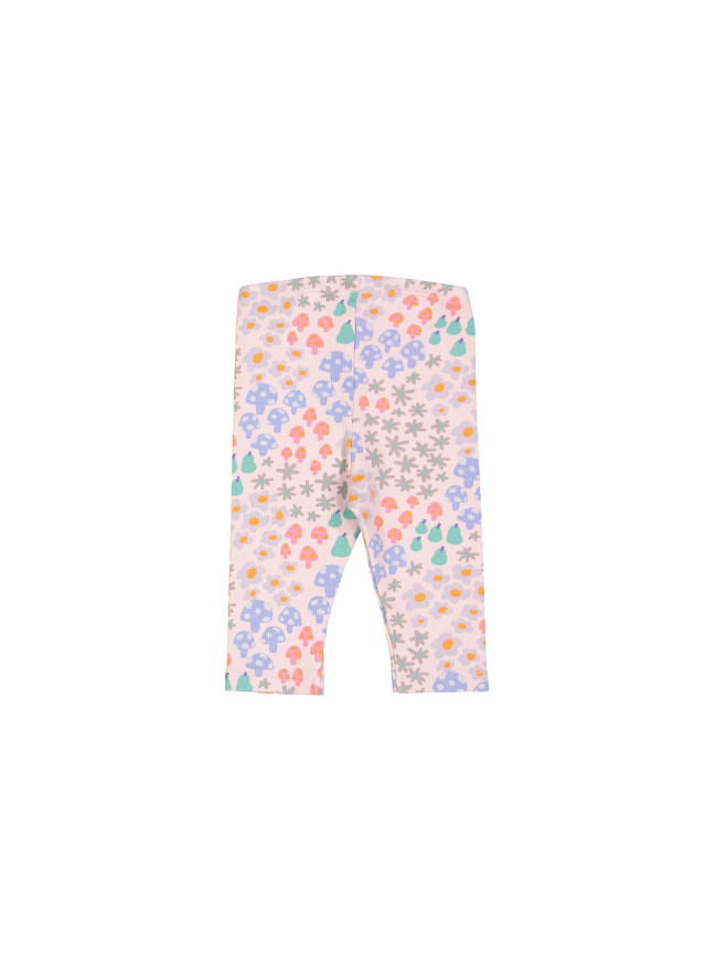 legging rib fummer forest roze 03m
